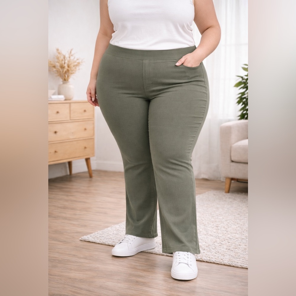 Women's Olive Green Pants